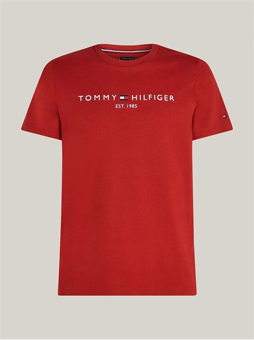 t-shirt uomo rossa TOMMY HILFIGER | MW0MW11797XNN